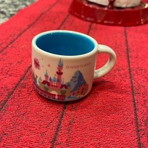 Starbucks Coffee Disneyland Version 1 You Are Here Collection Ornament Cup. 2oz